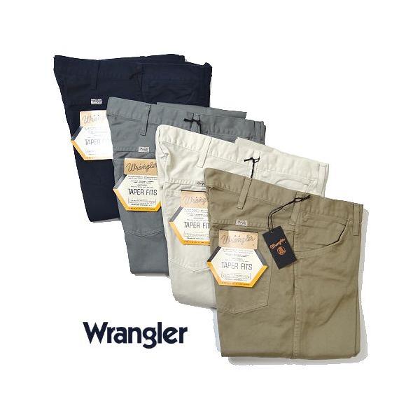 Wrangler コットンパンツ Wrangler ラングラー US オリジナル テーパーフィット パンツ