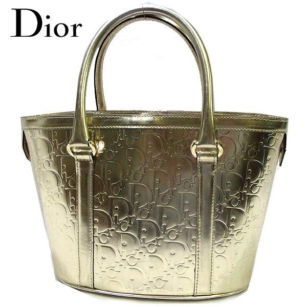 Christian Dior トロッター柄 パテントレザー アルティメイトバッグ