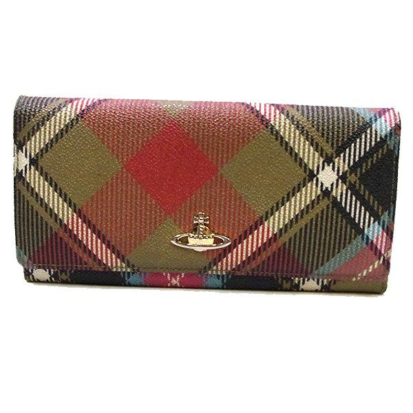ヴィヴィアン ウエストウッド チェック柄 オーブ Vivienne Westwood 二