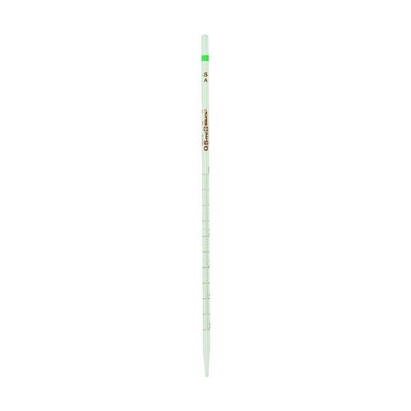 柴田科学 020010-05A メスピペット スーパーグレード 中間目盛 0.5mL