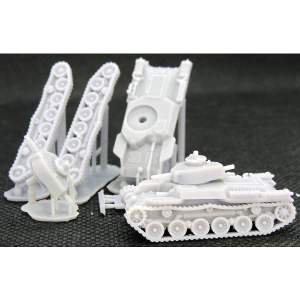 pk16 九七式中戦車チハ＜1/144デジタルガレージキットシリーズ