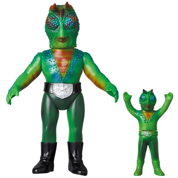 MEDICOM TOY（メディコム・トイ） カメレオン男(新色蓄光)+ミニソフビ