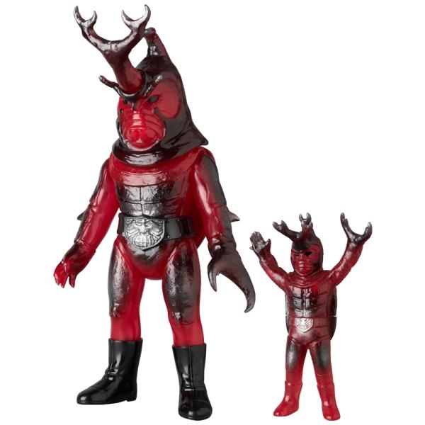 MEDICOM TOY カブトロング (新色クリア)+ミニソフビ《2025年12月