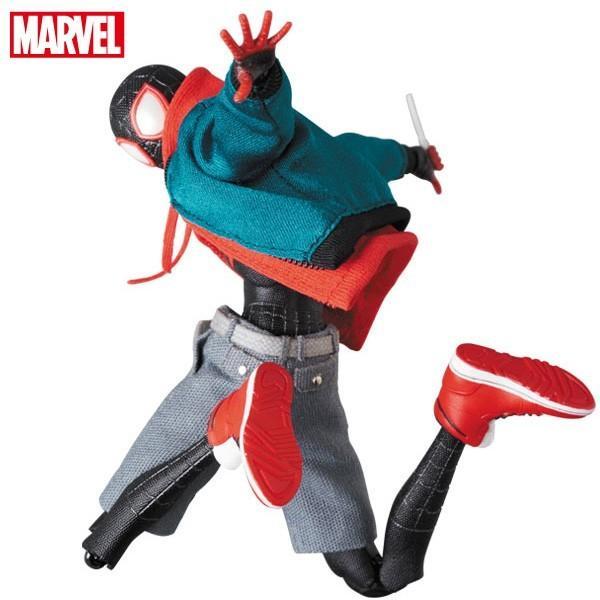 【メディコム・トイ公式】MAFEX SPIDER-MAN（Miles Morales） RENEWAL Ver. MEDICOM TOY マフェックス アクションフィギュア 可動フィギュアシャツ