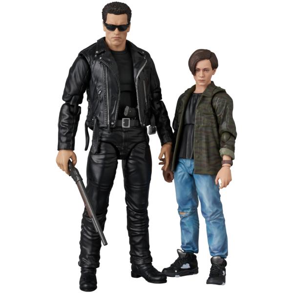 MAFEX T-800(T2 Ver.) & John Connor