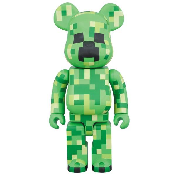 ♭BE@RBRICK ベアブリック　マインクラフト　CREEPER 400% MEDICOM TOY BE@RBRICK CREEPER 400％ : MEDICOM TOY TOKYO