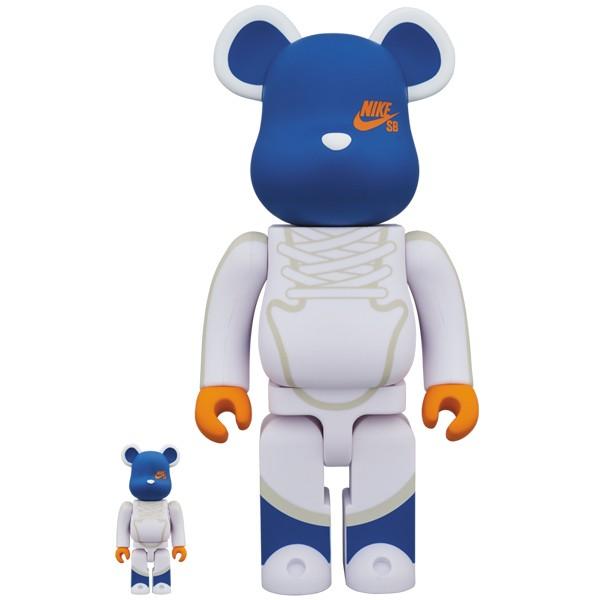 MEDICOM TOY（メディコム・トイ） BE@RBRICK NIKE SB WHITE 100