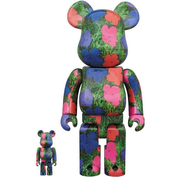 その他 BE@RBRICK ANDY WARHOL Flowers''100%400% MEDICOM TOY（メディコム・トイ） BE@RBRICK ANDY WARHOL “Flowers