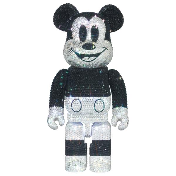 �y���f�B�R���E�g�C�����zCRYSTAL DECORATE MICKEY MOUSE BE@RBRICK 400���s����������3�����`6�����ȓ��ɔ����\��t