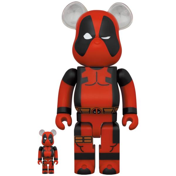 その他 MEDICOM TOY - BE@RBRICK DEAD POOL 100%&amp;400% MEDICOM TOY BE@RBRICK DEADPOOL 100％ & 400％ : MEDICOM TOY