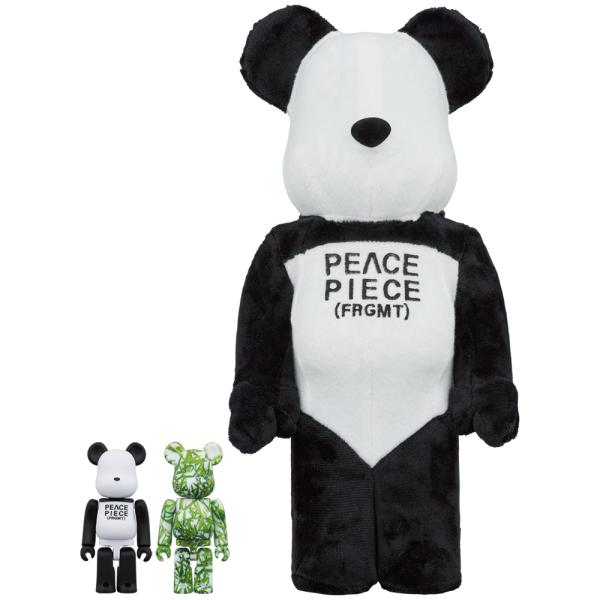 BE@RBRICK fragmentdesign PANDA 100％ & 400％ 3PCS