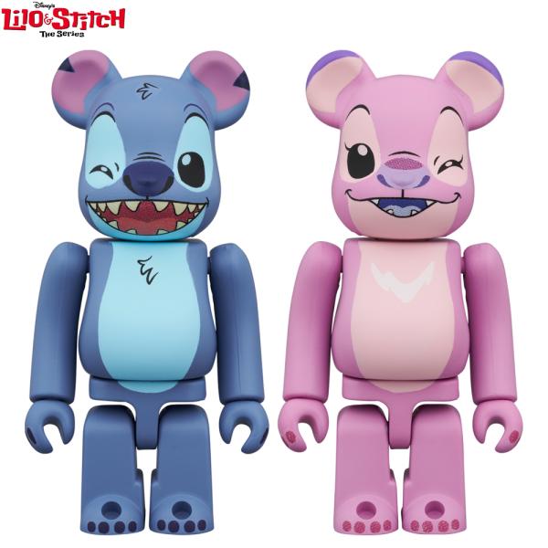 MEDICOM TOY（メディコム・トイ） BE@RBRICK STITCH & ANGEL 2PCS SET