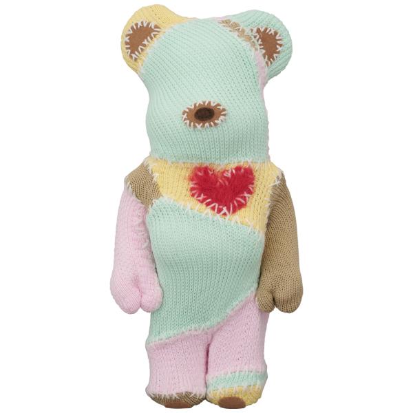 【公式ストア】BE@RBRICK amok KNIT 400％ ベアブリック フィギュア 人気 おもちゃ おしゃれ