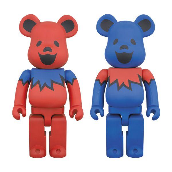 MEDICOM TOY BE@RBRICK GRATEFUL DEAD DANCING BEARS 400