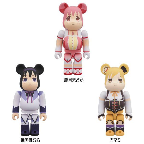 魔法少女まどか☆マギカ ベアブリック セット MEDICOM TOY BE@RBRICK 魔法少女まどか☆マギカ : MEDICOM TOY