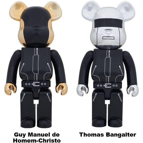 BE@RBRICK DAFT PUNK 1000%　メディコムトイ 正規品 MEDICOM TOY BE@RBRICK 1000% DAFTPUNK : MEDICOM TOY TOKYO