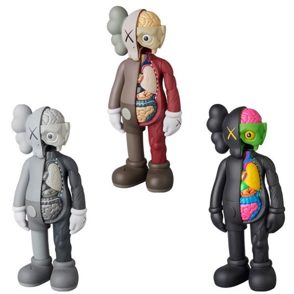 KAWS COMPANION (FLAYED) OPEN EDITION BROWN／GREY／BLACK