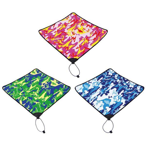 FABRICK(R) ANDY WARHOL - ANDY WARHOL CAMOFLAGE CAMERA FUROSHIKI CAMO �iPINK / GREEN / BLUE�j