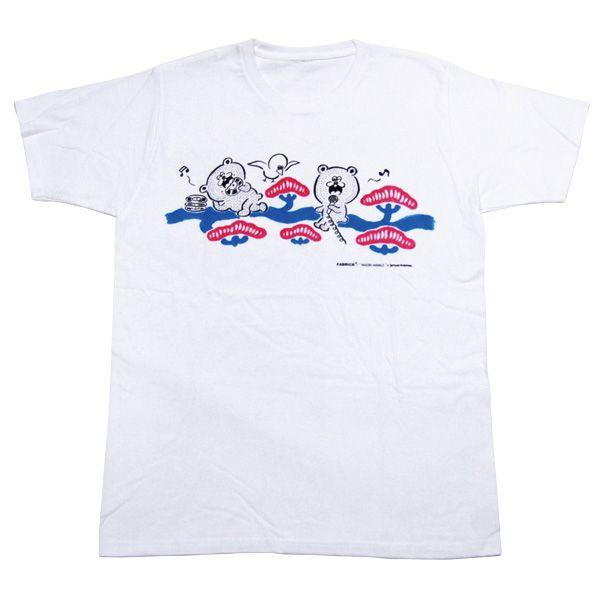 �y�����X�g�A�zFABRICK(R) HIROYUKI SUZUKI - NAGOMI ANIMALS TEE SHIRTS "NAGOMI" PINK BLUE