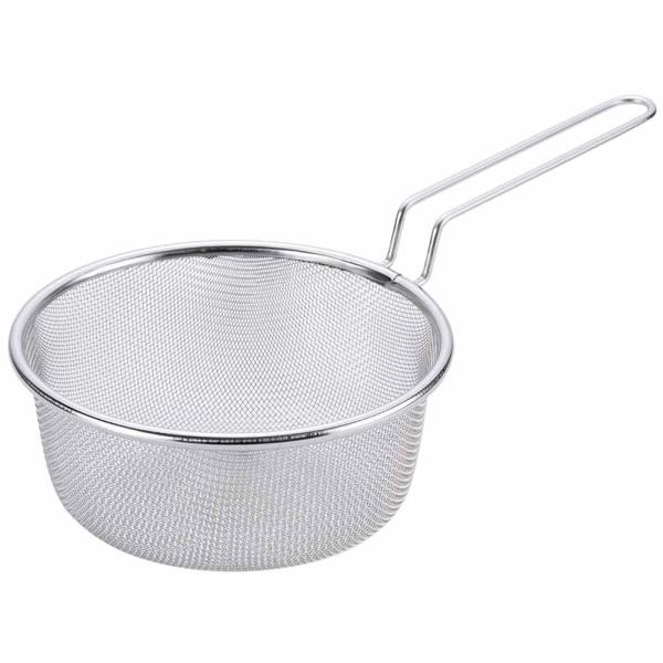 【商品概要】サイズ:約33×18×10.3cm本体重量:153g材質:18-8ステンレス原産国:日本アミ目が細かいので麺なども飛び出さない【商品説明】【商品詳細】ブランド：下村企販商品種別：ホーム＆キッチン商品名：下村企販 ざる ゆであげザ...