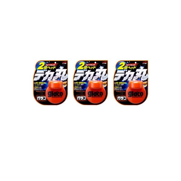【商品概要】【商品説明】【商品詳細】ブランド：SOFT99商品種別：車＆バイク商品名：[3個セット] SOFT99 (ソフト99) ウィンドウケア ぬりぬりガラコデカ丸 04107 撥水剤【当店からの連絡】