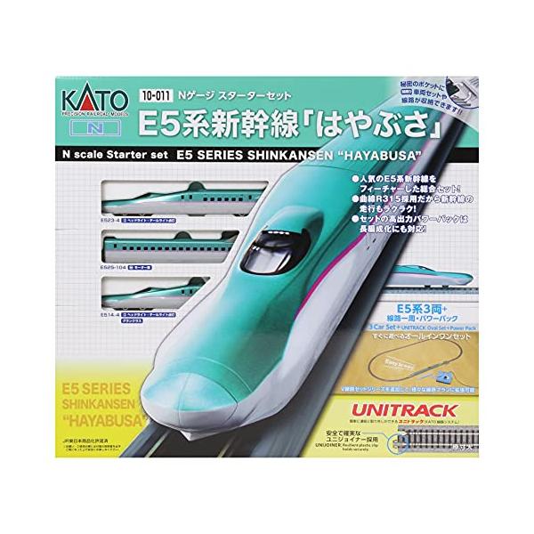 KATO NゲージE5系はやぶさスターターセット Amazon.co.jp: KATO Nゲージスターターセット E5系新幹線