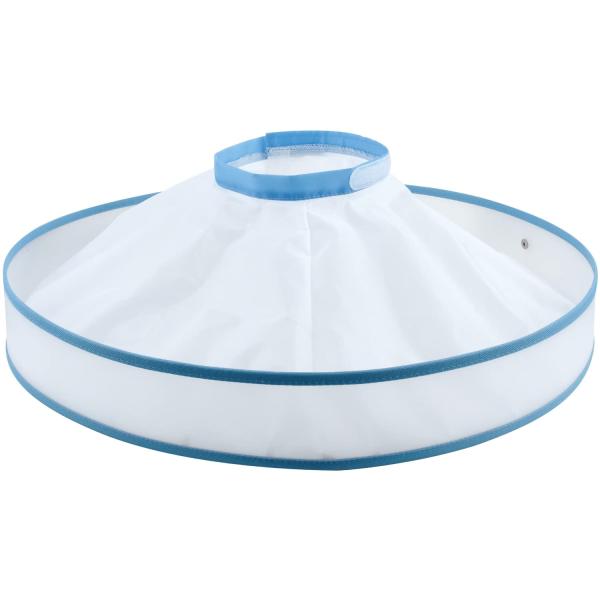 【商品概要】【散髪用キャッチャーケープ】バリカンで刈った毛が落ちないように受け止める散髪用ケープです。ご自宅での散髪でも毛クズを落とさずお掃除簡単で、お子様から大人まで使えます。【ケープ】長時間の着用も疲れにくい軽量のケープです。ふちが比較...