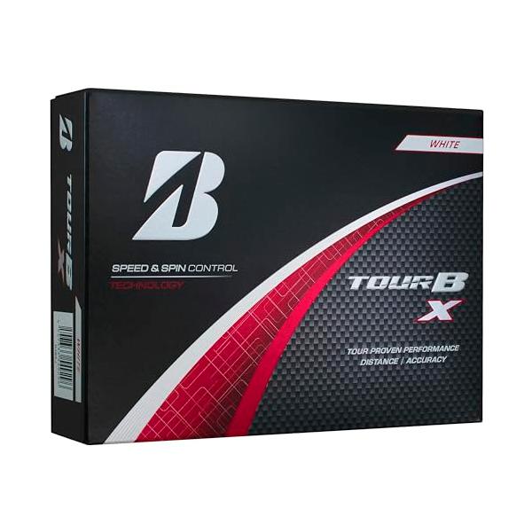 Bridgestone GOLF ゴルフボール TOUR B X 2024年モデル ホワイト 1