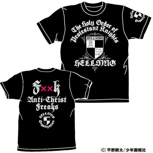 送料無料対象商品】コスパ HELLSING ヘルシング機関 Tシャツ