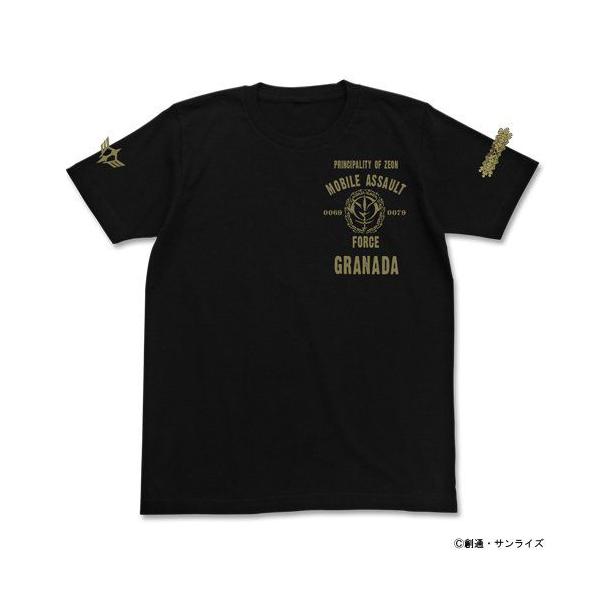 【送料無料対象商品】コスパ 機動戦士ガンダム ジオン突撃機動軍Tシャツ ブラック 【ネコポス/ゆうパケット対応】【7月再販予定 予約商品】