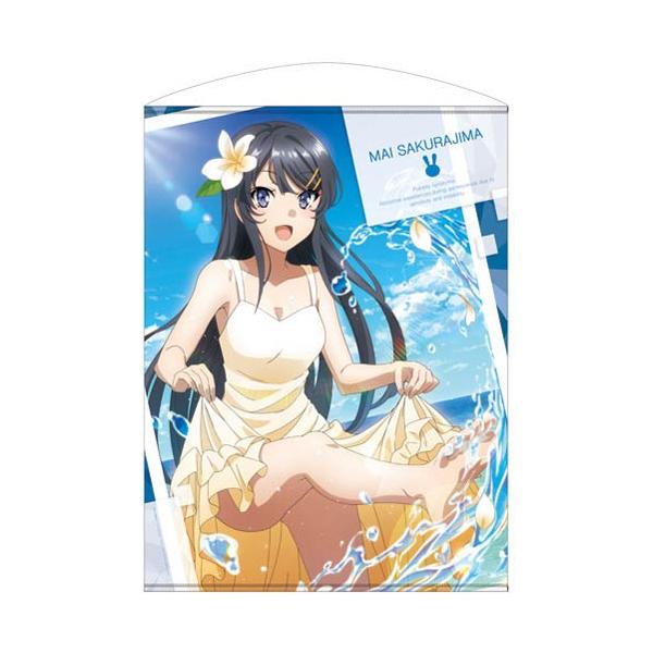 コスパ 青春ブタ野郎はバニーガール先輩の夢を見ない 桜島麻衣 100cmタペストリー Project Core 通販 Yahoo ショッピング