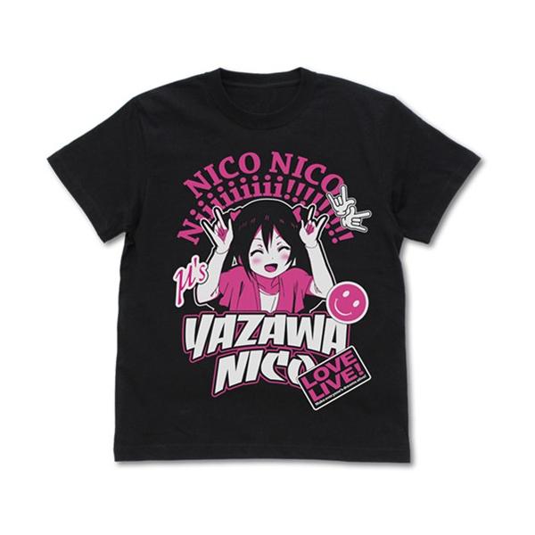 【送料無料対象商品】コスパ ラブライブ！ 矢澤にこ エモーショナルTシャツ BLACK【ネコポス/ゆうパケット対応】【9月再販予定 予約商品】