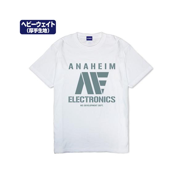 【送料無料対象商品】コスパ 機動戦士Zガンダム アナハイム・エレクトロニクス ヘビーウェイトTシャツ WHITE【ネコポス/ゆうパケ】【7月再販予定 予約商品】