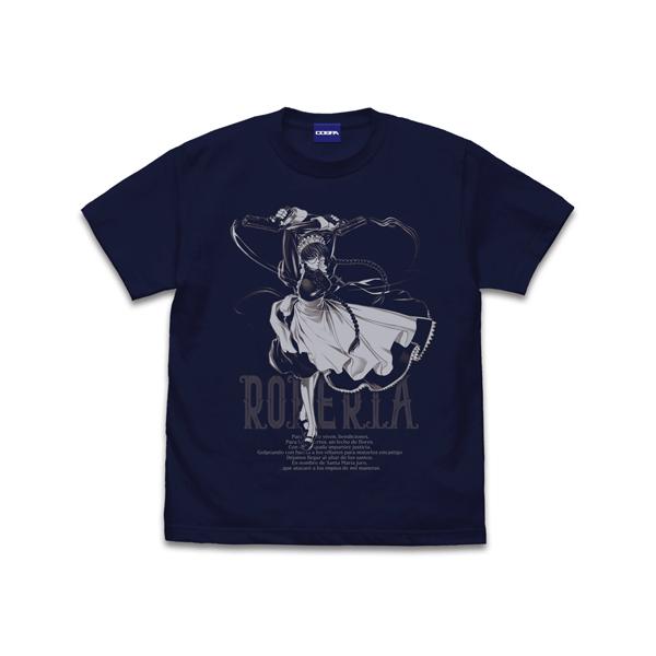 【送料無料対象商品】コスパ ブラック・ラグーン ラブレス家のロベルタ Tシャツ NAVY【ネコポス/ゆうパケット対応】【9月再販予定 予約商品】