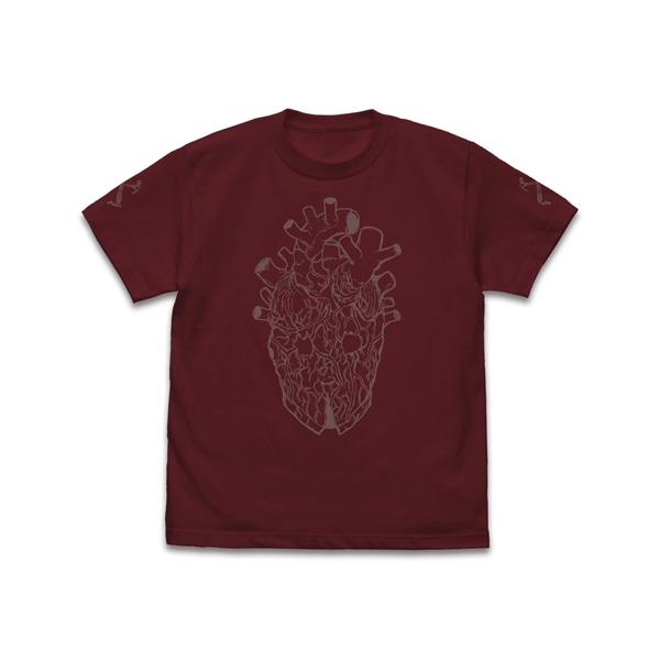 【送料無料対象商品】コスパ ドロヘドロ（原作版） 心 マスク Tシャツ BURGUNDY【ネコポス/ゆうパケット対応】【7月再販予定 予約商品】