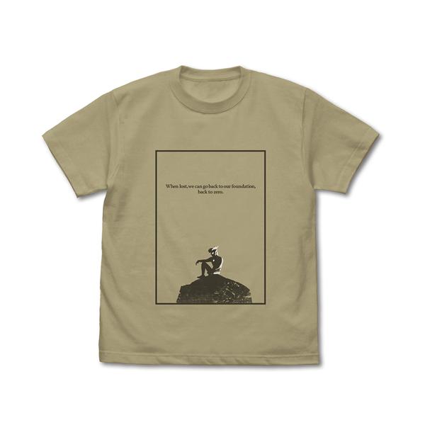 【送料無料対象商品】コスパ ウルトラマンゼロ たたずむウルトラマンゼロ Tシャツ SAND KHAKI 【ネコポス/ゆうパケット対応】