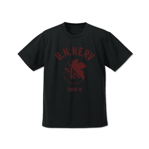 【送料無料対象商品】コスパ EVANGELION NERV ドライTシャツ BLACK【ネコポス/ゆうパケット対応】【8月再販予定 予約商品】