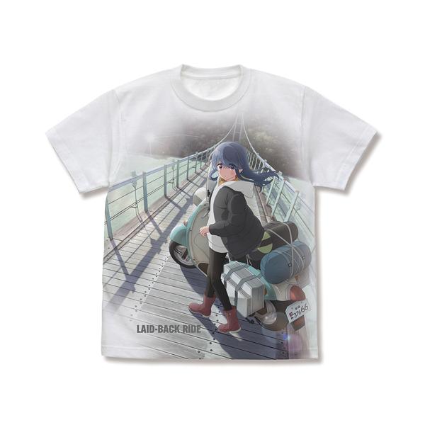 志摩 リン ゆるキャン▲ ゆるキャン Tシャツ 購入 特典 缶バッジ 激レア 志摩 リン ゆるキャン△ ゆるキャン Tシャツ 購入 特典 缶バッジ