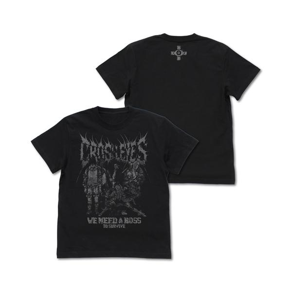 【送料無料対象商品】コスパ ドロヘドロ（原作版） 十字目 Tシャツ BLACK【ネコポス/ゆうパケット対応】【7月再販予定 予約商品】