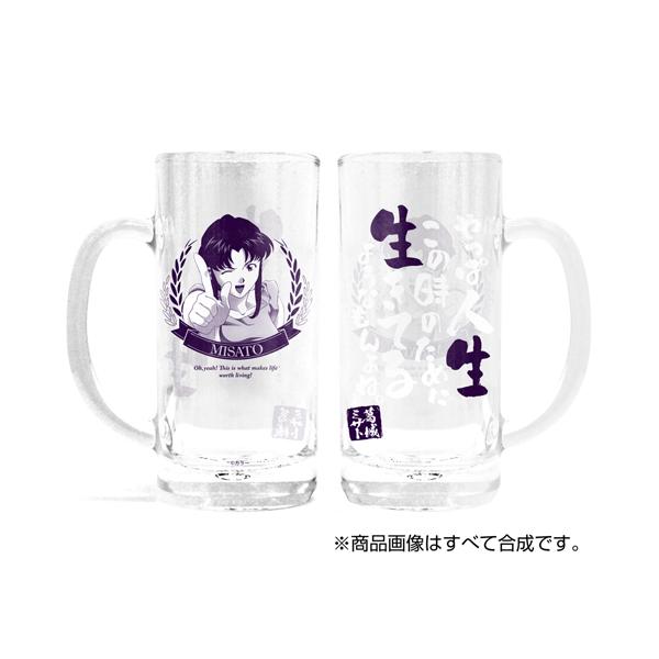 コスパ EVANGELION 葛城ミサト ビールジョッキ【10月発売予定 予約商品】