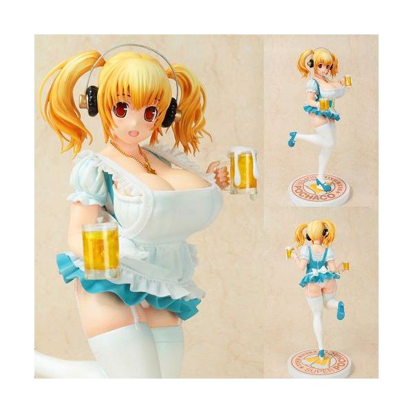 すーぱーぽちゃ子 ビアガール Ver. すーぱーそに子　シリーズ　フィギュア Amazon | すーぱーぽちゃ子 ビアガールVer. 1/6スケール PVC製
