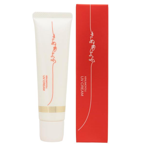 【商品概要】商品サイズ (幅×奥行×高さ) :30×30×126mm原産国:日本内容量:30g【商品説明】【商品詳細】ブランド：きぬもよふ商品種別：ビューティー商品名：きぬもよふ UVクリーム(日やけ止めクリーム)30g製造元：きぬもよふ商...