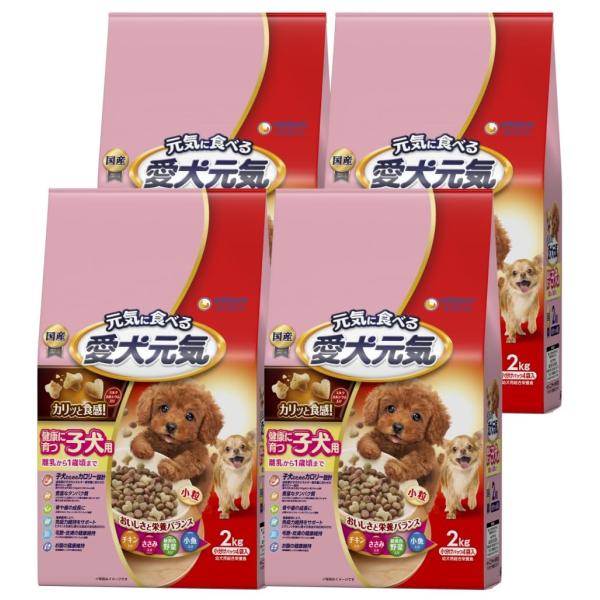 【商品概要】本体サイズ (幅X奥行X高さ) :24×16×37cm本体重量:2.068kg原産国:日本【商品説明】【商品詳細】ブランド：愛犬元気商品種別：ペット用品商品名：愛犬元気 健康に育つ子犬用 チキン・ささみ・緑黄色野菜・小魚入り 2...