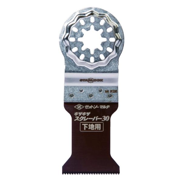 【商品概要】用途:間柱・窓枠など狭い場所の下地に残った接着剤やタッカー、フィニッシュネイルなどをマルチツールで簡単に除去できる対応機種:マキタ・HiKOKI・ボッシュのスターロック(STARLOCK)全機種刃先:ハイスバイメタル(熱に強く、...