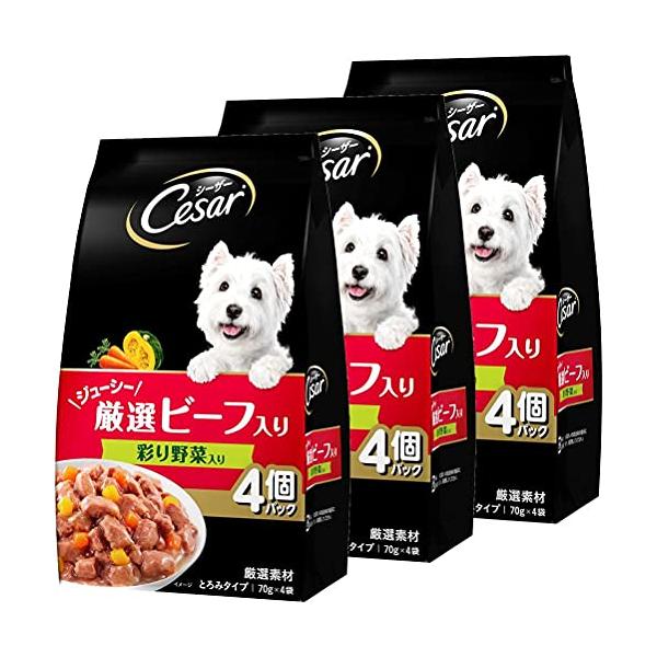 【商品概要】厳選されたビーフと彩野菜の素材を、じっくり丁寧に調理して、素材のおいしさをそのまま閉じこめました。愛犬のお食事をもっとおいしく幸せに。愛犬の為に−上質なビーフをじっくり煮込み、おいしく仕上げました。−丁寧な調理で素材のおいしさを...