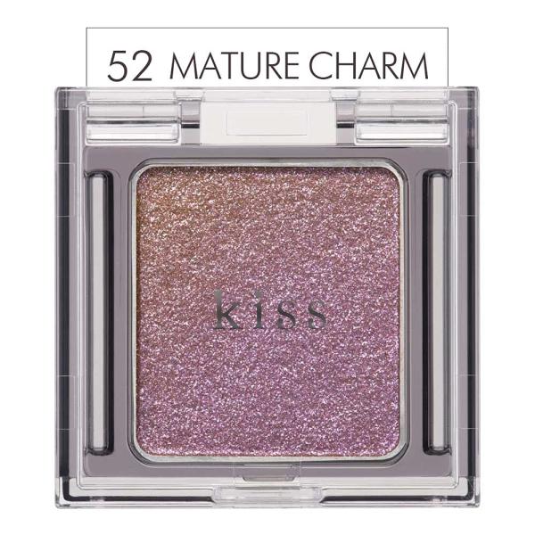 【商品概要】3Dパール配合で自然な陰影を与えるグリッターアイカラー【商品説明】【商品詳細】ブランド：kiss(キス)商品種別：ビューティー商品名：kiss(キス) KiSS シアー グリッターアイズ 52 マチュアチャーム 2.1g 大人の...