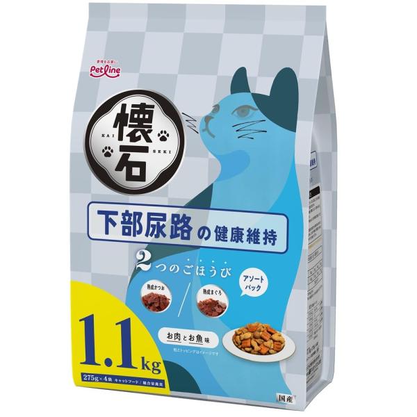 【商品概要】今までの懐石を超えた至福の美味しさ合成着色料不使用こだわりのトッピングを採用【商品説明】【商品詳細】ブランド：懐石商品種別：ペット用品商品名：ペットライン 懐石 2つのごほうび 下部尿路の健康維持 キャットドライ 総合栄養食 【...