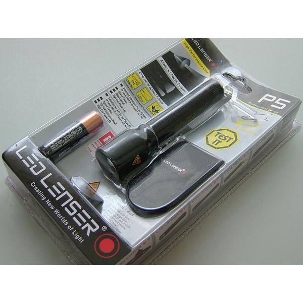 訳アリ LED LENSER レッドレンザー 強力 P5 OPT-8605B ライト