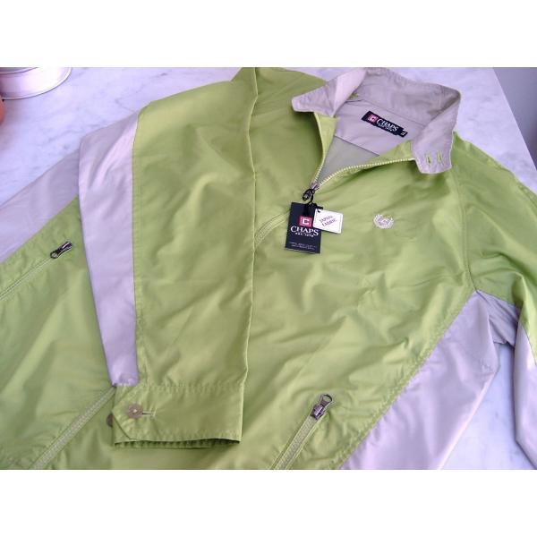 ラルフローレン CHAPS Ralph Lauren メンズ M ジャケット 日本製 ライトグリーン ベージュ