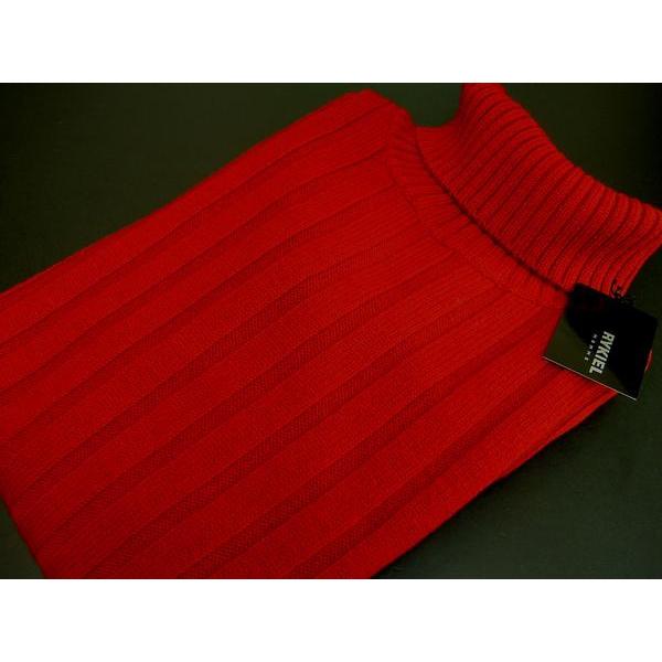 【RYKIEL HOMME】カシミヤ100% タートルネックセーター カシミヤ100%メンズタートルネックセーターMサイズ(ライトグレー